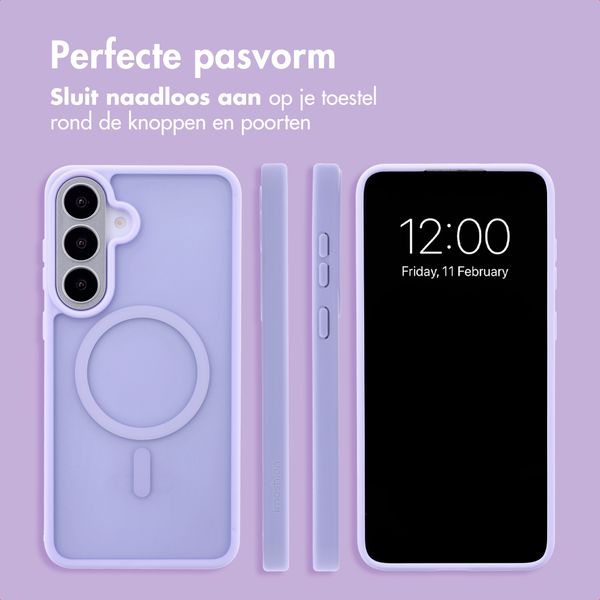 imoshion Color Guard Backcover met MagSafe Samsung Galaxy S26 FE / S25 FE - Lila
