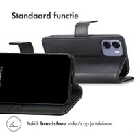 imoshion Luxe Bookcase Oppo A6x (4G/5G) - Zwart
