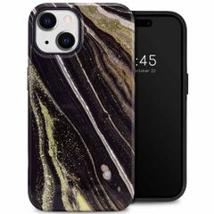 Selencia Vivid Tough Backcover iPhone 14 - Chic Marble