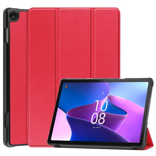 imoshion Trifold Bookcase Lenovo Tab M10 (3rd gen) - Rood