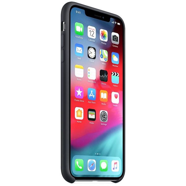 Apple Silicone Backcover Apple iPhone Xs Max - Black