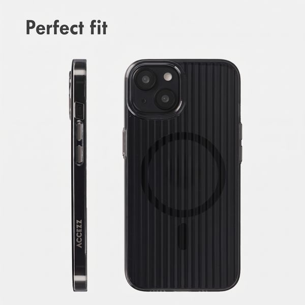Accezz Lite Case with MagSafe | Fluted | Apple iPhone 13 - Black