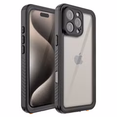 Redpepper Dot Plus Waterproof Backcover Apple iPhone 16 Pro Max - Zwart