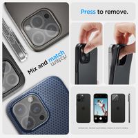 Spigen GLAStR EZ Fit Optik Camera Protector 2 Pack Apple iPhone 14 Pro / 14 Pro Max - Crystal Clear