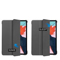 imoshion Trifold Bookcase Apple iPad Air 11 inch (2025) M3 / (2024) M2 / Air 5 (2022) / Air 4 (2020) - Grijs