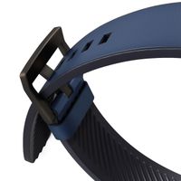 Uniq Straden Waterproof leren bandje Apple Watch Series 1 t/m 11 / SE / Ultra (44/45/46/49 mm) - Prussian