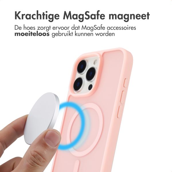 imoshion Color Guard Backcover met MagSafe iPhone 16 Pro - Lichtroze