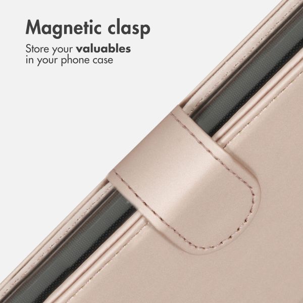 Accezz Wallet Softcase Bookcase Apple iPhone 11 Pro - Goud
