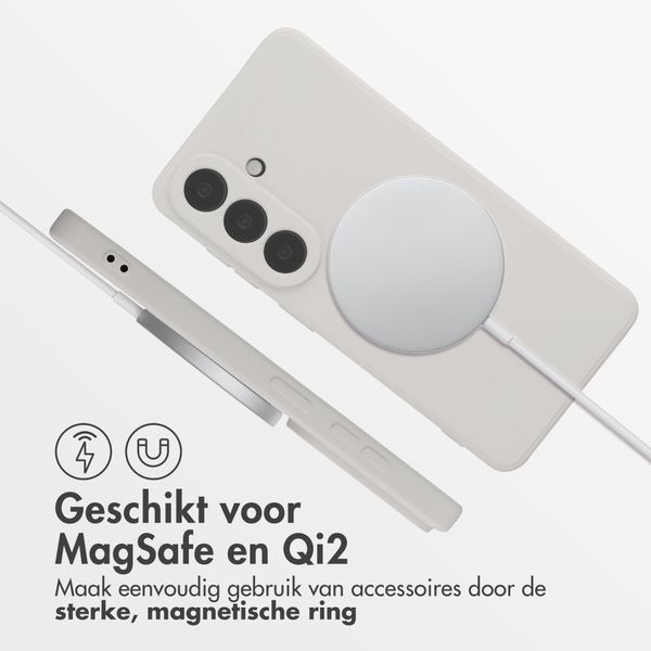 imoshion Color Backcover met MagSafe Samsung Galaxy S26 - Beige