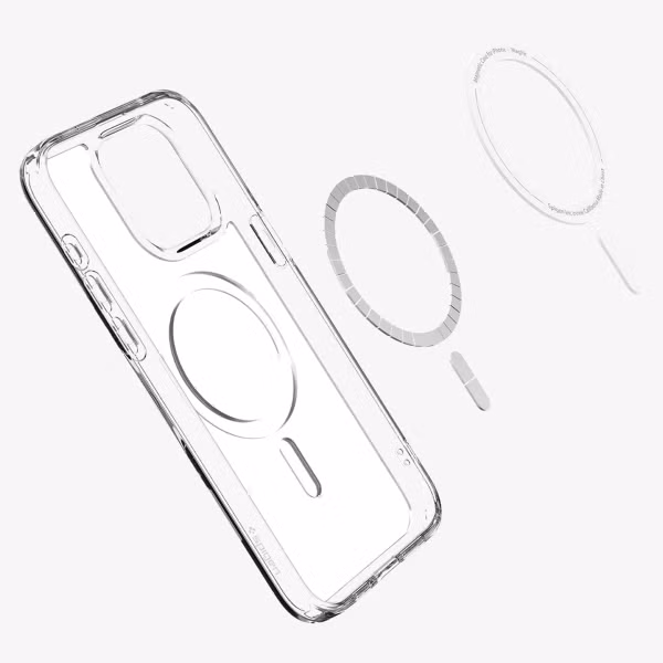Spigen Ultra Hybrid Backcover MagSafe Apple iPhone 15 Pro - Frost Clear