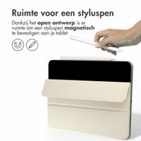 imoshion Magnetic Bookcase Apple iPad Air 11 inch (2026) M4 / (2025) M3 / (2024) M2 / Air 5 (2022) / Air 4 (2020) - Beige