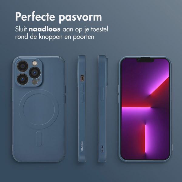 imoshion Color Backcover met MagSafe Apple iPhone 13 Pro - Donkerblauw