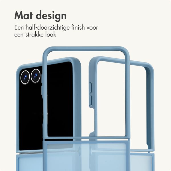 imoshion Color Guard Backcover Samsung Galaxy Z Flip 8 - Lichtblauw