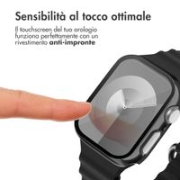 imoshion Full Cover Shiny Hardcase Apple Watch 4 / 5 / 6 / SE - 40 mm - Zwart