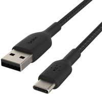 Belkin Boost↑Charge™ Braided USB-C naar USB kabel - 2 meter - Zwart