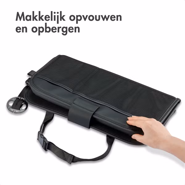 imoshion Luxe Autostoel Organizer - Tablethouder Auto - 7 Opbergvakken - Zwart
