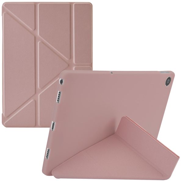 imoshion Origami Bookcase Lenovo Tab M10 Plus (3rd gen) - Rose Goud