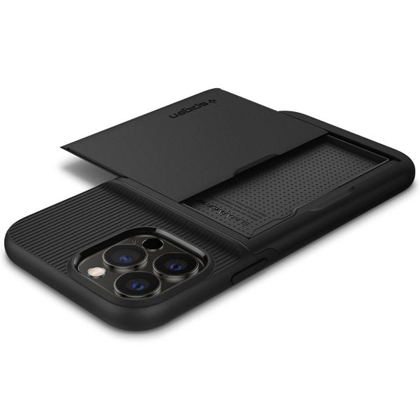 Spigen Slim Armor CS Backcover iPhone 13 Pro - Zwart