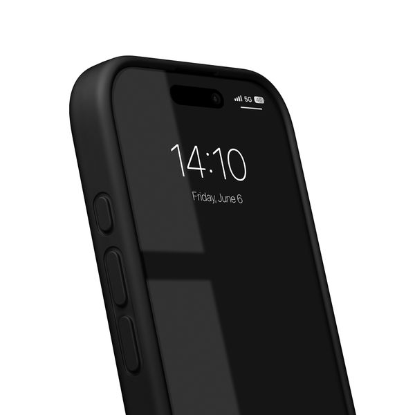 iDeal of Sweden Silicone Case met MagSafe Apple iPhone 16 Pro Max - Black