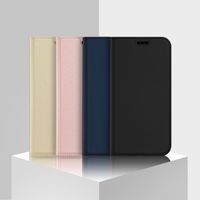 Dux Ducis Slim Softcase Bookcase iPhone 12 (Pro) - Rosé Goud