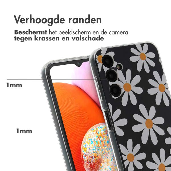 imoshion Design hoesje Samsung Galaxy A14 (5G/4G) - Daisy Flower
