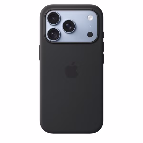 Apple Siliconenhoesje met MagSafe Apple iPhone 18 Pro - Black