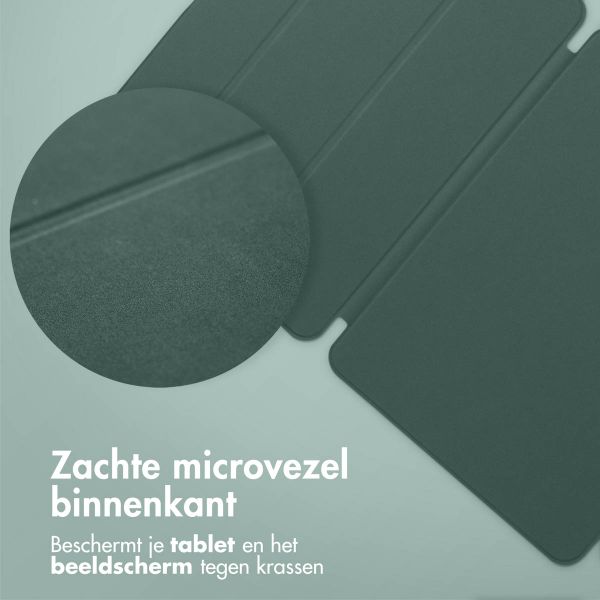 imoshion Magnetic Bookcase Apple iPad Pro 11 (2024) M4 - Donkergroen