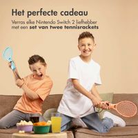 imoshion Tennisrackets Nintendo Switch 2 - Set van 2 - Blauw / Rood