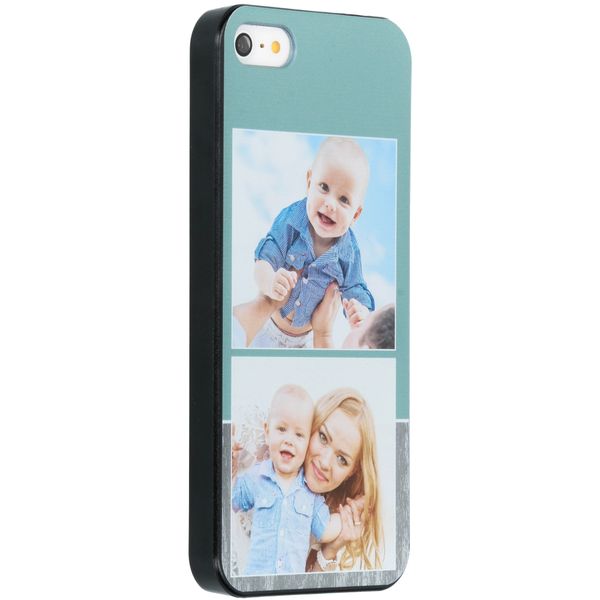 Ontwerp je eigen iPhone 5 / 5s / SE hardcase hoesje - Zwart