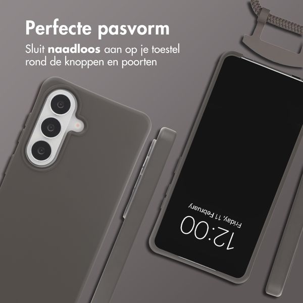 imoshion Color Backcover met afneembaar koord met MagSafe Samsung Galaxy S26 - Black Coffee