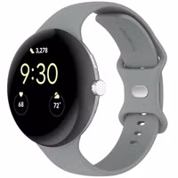 imoshion Siliconen⁺ bandje Google Pixel Watch 3 / 4 (45 mm) - Maat L - Grijs