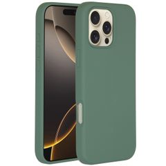 Accezz Liquid Silicone Back Cover with MagSafe Apple iPhone 16 Pro Max - Dark Green