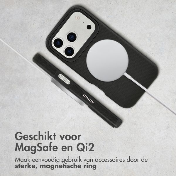 Accezz Tough Backcover met MagSafe Apple iPhone 17 Pro Max - Zwart