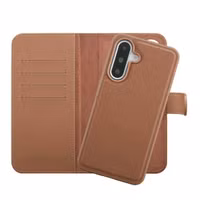 Selencia Olyn Uitneembare Bookcase met MagSafe Samsung Galaxy A36 - Bruin