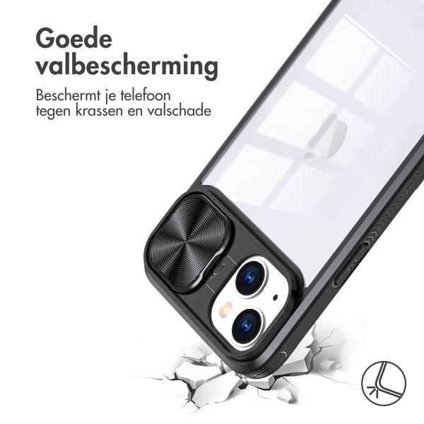 imoshion Camslider Backcover Apple iPhone 14 - Zwart