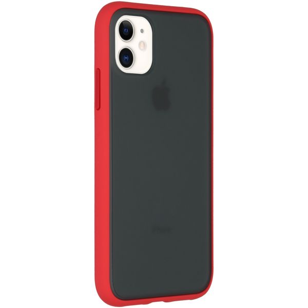 imoshion Frosted Backcover iPhone 11 - Rood