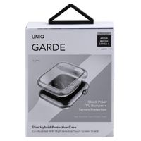 Uniq Garde Hybrid Watch Case met screenprotector Apple Watch 4-6 / SE - 40 mm - Dove (Clear)