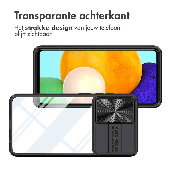 imoshion Camslider Backcover Samsung Galaxy A52(s) (5G/4G) - Zwart