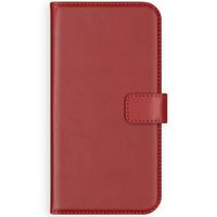 Selencia Echt Lederen Bookcase Samsung Galaxy S21 Plus - Rood