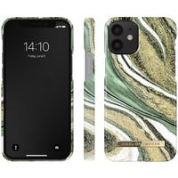 iDeal of Sweden Fashion Backcover iPhone 12 Mini - Cosmic Green Swirl