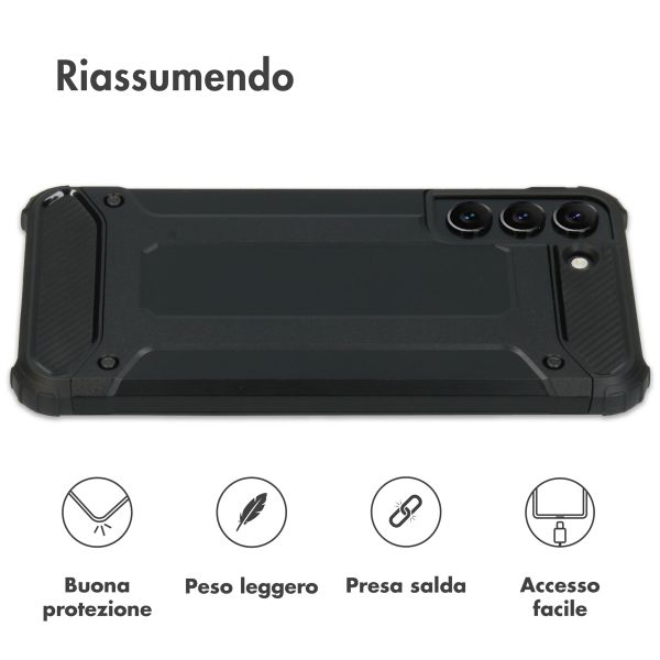 imoshion Rugged Xtreme Backcover Samsung Galaxy S22 Plus - Zwart
