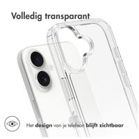 Accezz Xtreme Impact Backcover Apple iPhone 17 - Transparant