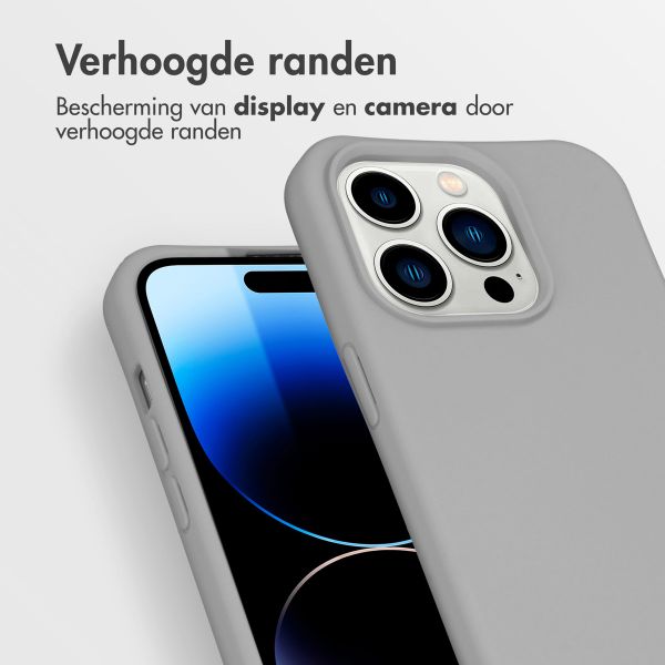 imoshion Color Backcover met afneembaar koord iPhone 14 Pro - Grijs