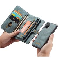 CaseMe Luxe Lederen 2 in 1 Portemonnee Bookcase Samsung Galaxy A51