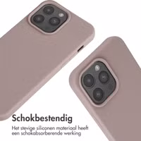 imoshion Siliconen hoesje met koord Apple iPhone 15 Pro Max - Sand Pink