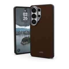 UAG Fibr Armr Backcover met Magneetring Samsung Galaxy S26 Ultra - Orange / Charcoal