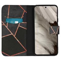 imoshion Design Softcase Bookcase Google Pixel 8 - Black Graphic