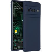 imoshion Carbon Softcase Backcover Google Pixel 6 Pro - Blauw