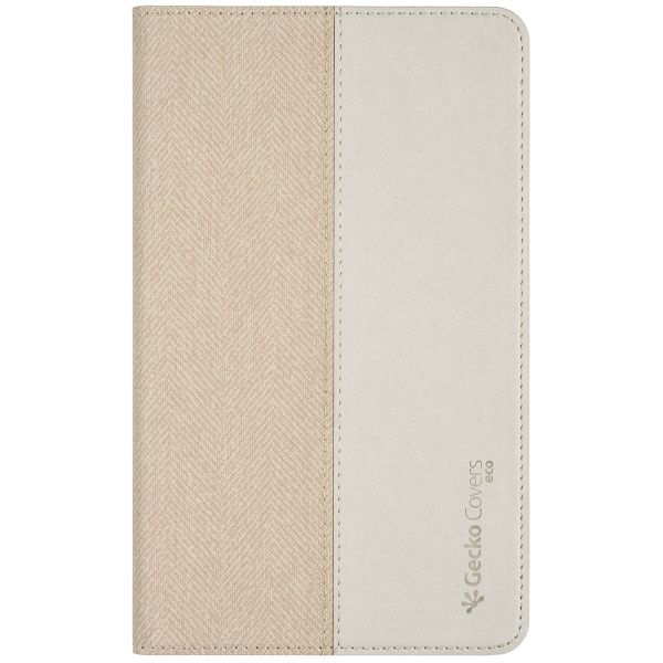 Gecko Covers EasyClick Eco Bookcase Samsung Galaxy Tab A9 8.7 inch - Sand