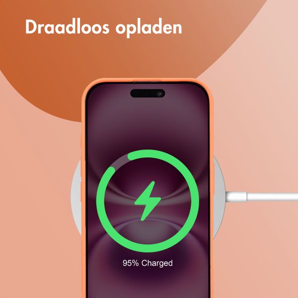 imoshion Color Backcover Apple iPhone 16 - Apricot Crush Orange